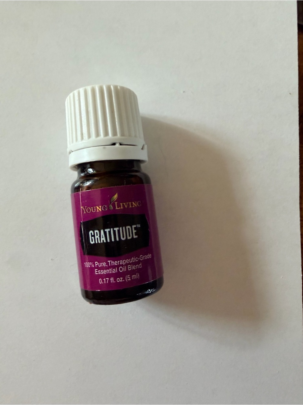 Young Living Gratitude Essential Oil - Purple Label, White Cap